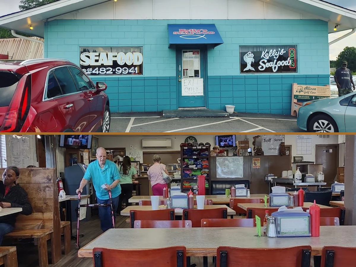 Family-friendly seafood spot with quick service.