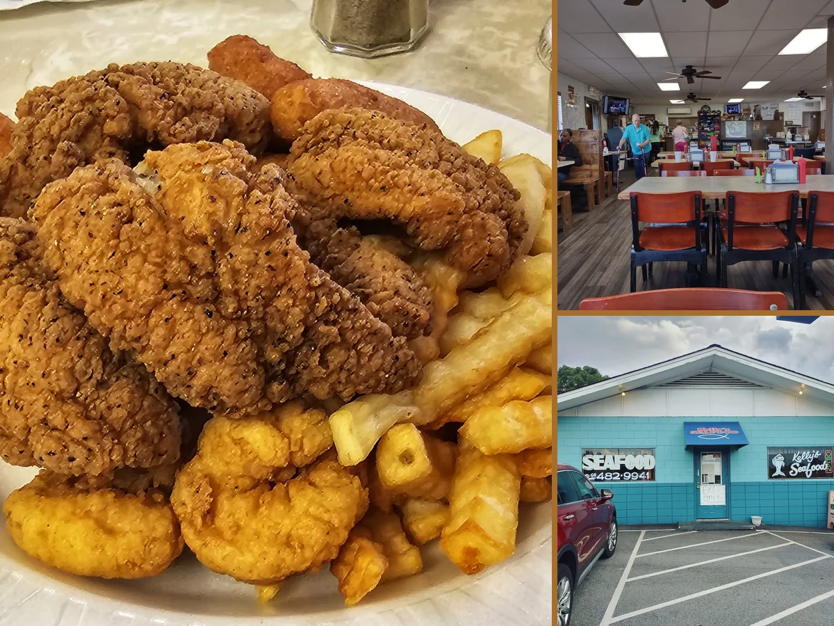 Family-friendly seafood spot with quick service.