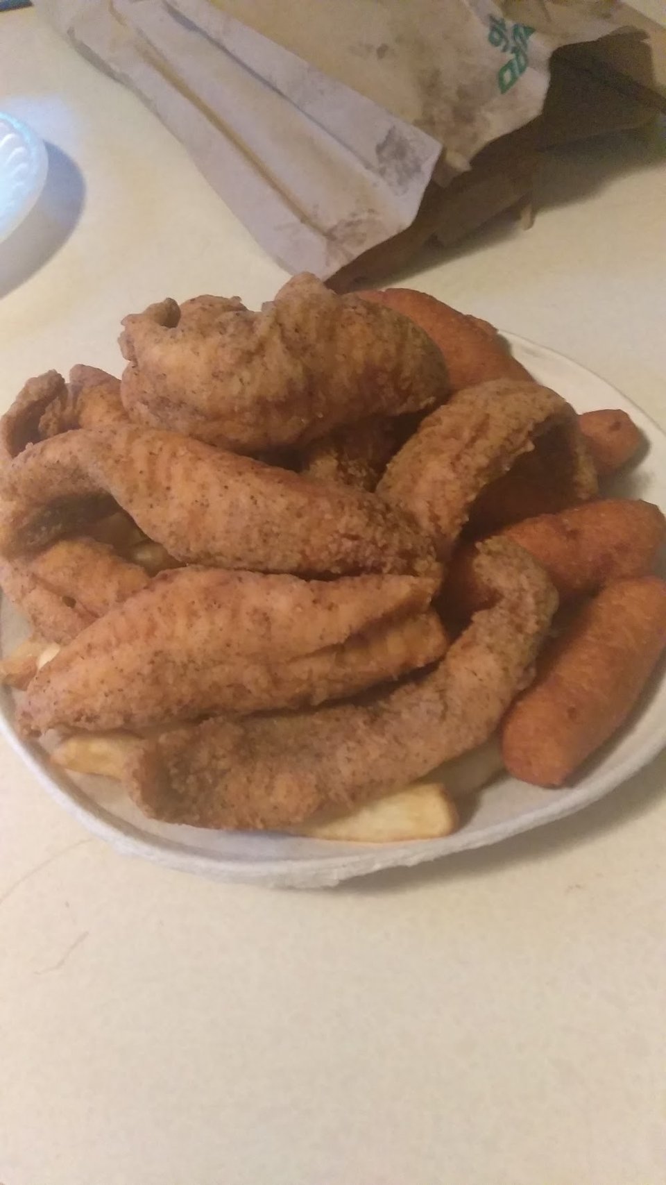 Large Perch Plate