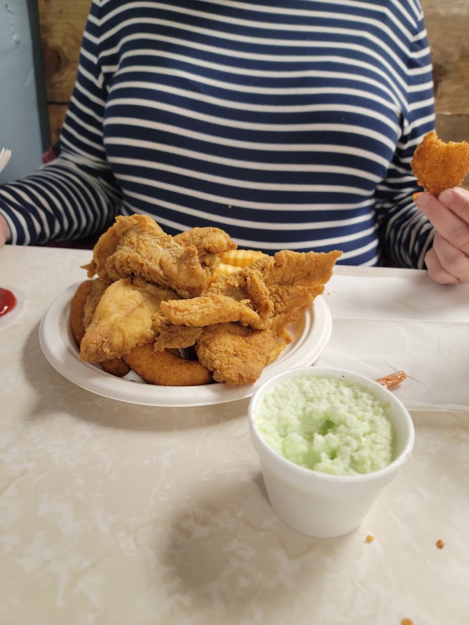 Fried Filet of Flounder